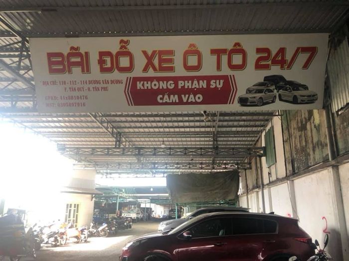 Bãi đỗ xe ô tô 24/7 ảnh 1
