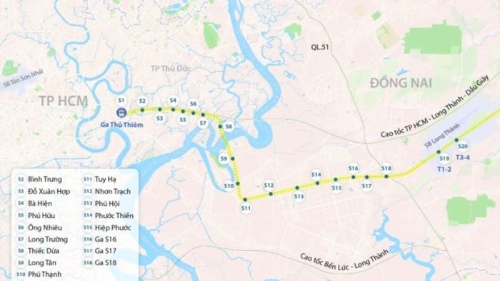Danh sách và vai trò của các ga nổi bật trên tuyến