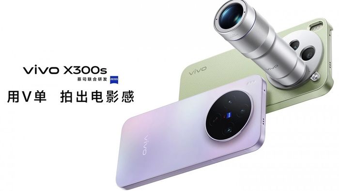 vivo X300s sở hữu cấu hình mạnh mẽ và ấn tượng