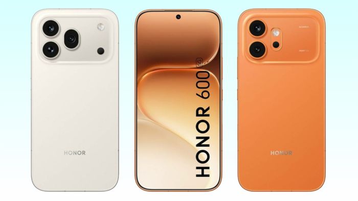Hình ảnh render chi tiết của HONOR 600 Series