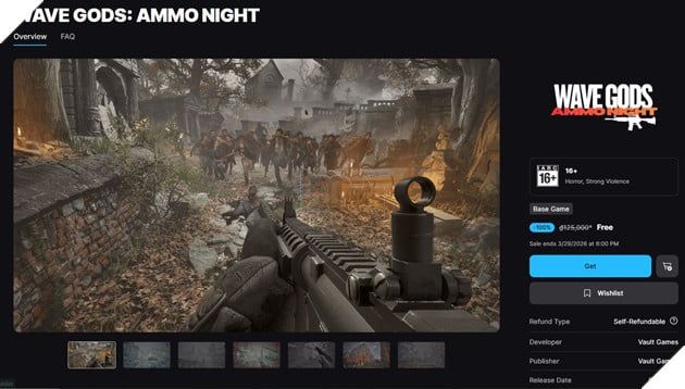Sở hữu ngay trò chơi bắn Zombie mới ra mắt, hoàn toàn miễn phí trên Epic Games