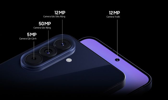 Thông số chi tiết camera trên Galaxy A57