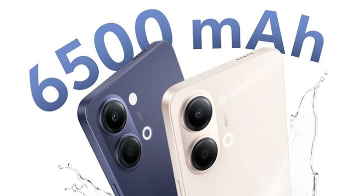 Hai mẫu điện thoại mới của vivo sở hữu pin 6.500 mAh ấn tượng