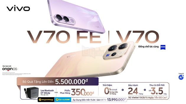 Vivo Giới Thiệu Bộ Đôi V70 Và V70 FE: Nâng Cao Trải Nghiệm Nhiếp Ảnh Di Động Và Sáng Tạo Hình Ảnh 6