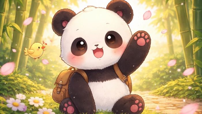 Hình ảnh tạm biệt dễ thương, cute - 1