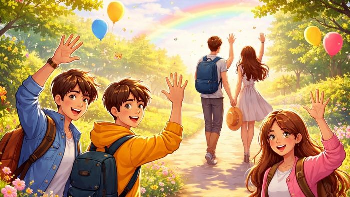 Hình ảnh chào tạm biệt và hẹn gặp lại - 2