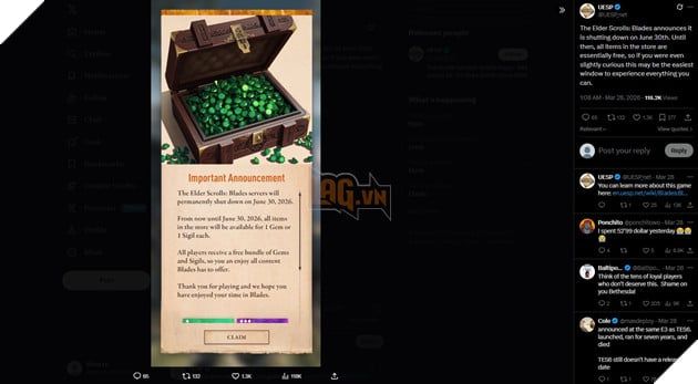 Bethesda Chính Thức Rút Ống Thở Một Thương Hiệu Game Mobile Ra Mắt Từ 2020 2