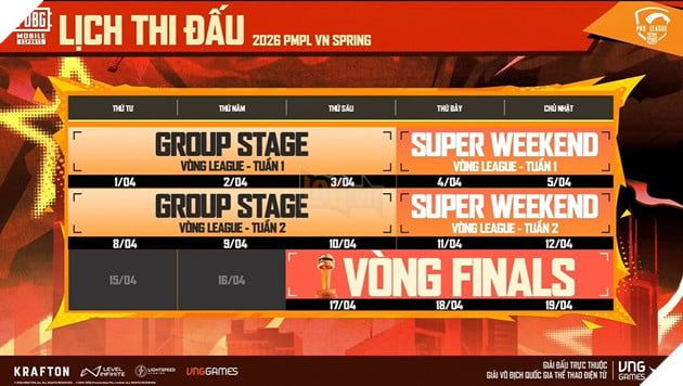 Giải Vô Địch Quốc Gia Thể Thao Điện Tử - Bộ Môn PUBG Mobile Mở Màn Mùa Xuân Từ 01.04 2