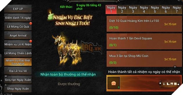 Mừng Sinh Nhật 1 Tuổi, MU Lục Địa VNG ra mắt loạt sự kiện hoành tráng với hàng nghìn phần quà giá trị
