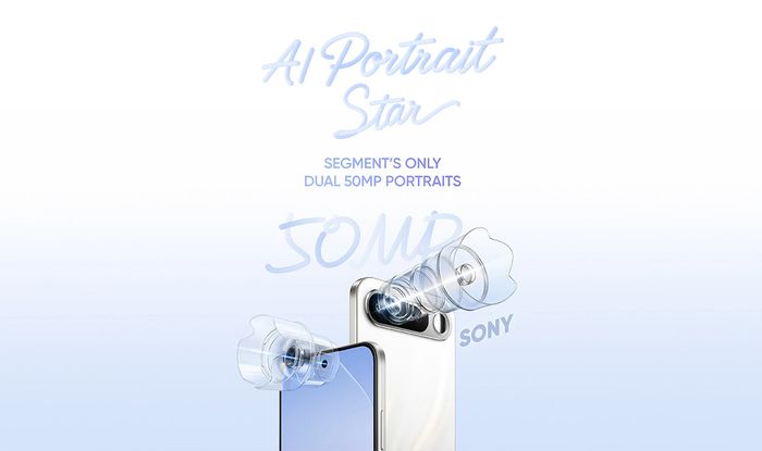 realme 16 5G được trang bị cụm camera kép 50MP
