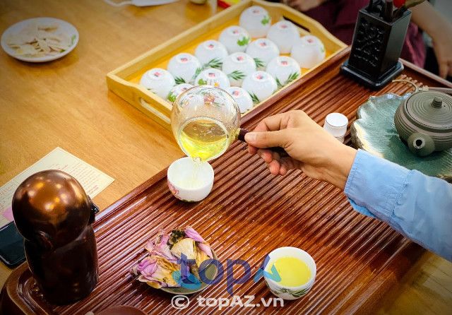 Quán trà đạo tuyệt vời tại TPHCM
