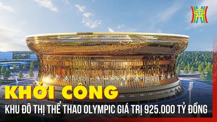 Khu đô thị thể thao Olympic Hà Nội được đánh giá là một trong những dự án đô thị quy mô lớn – Ảnh: HTV