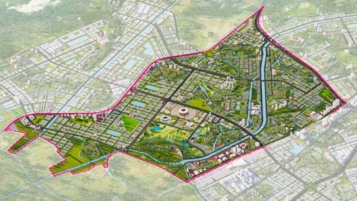 Khu đô thị thể thao Olympic được quy hoạch tại khu vực phía Nam của Hà Nội.