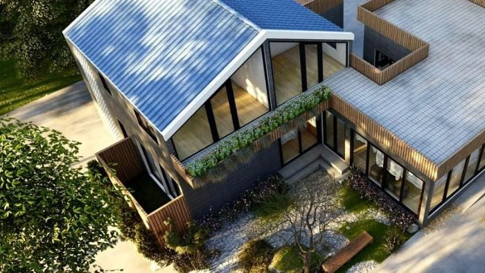 Phong thủy mái nhà là nghệ thuật thiết kế và lựa chọn hình dáng, hướng, màu sắc mái nhà sao cho phù hợp với nguyên tắc phong thủy.