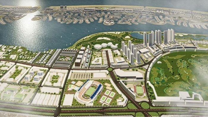 Hình ảnh phối cảnh 3D tại dự án lấn biển Cần Giờ