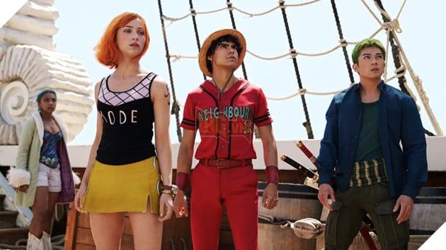 Hình ảnh về bộ phim live-action One Piece.