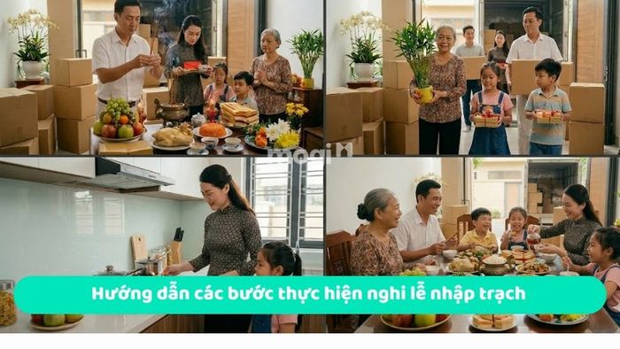 Hướng dẫn từng bước tiến hành nghi lễ nhập trạch