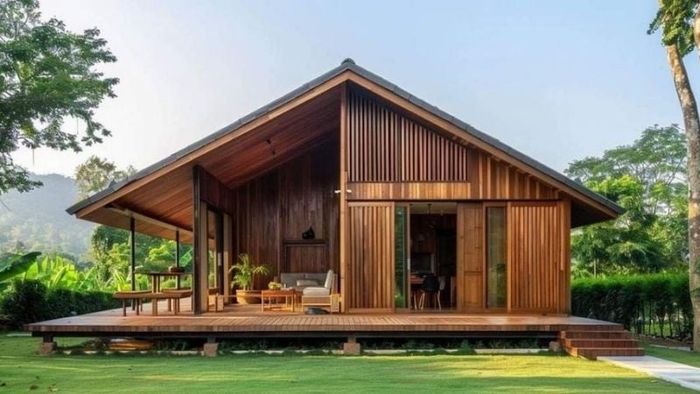 Nhà gỗ ngày càng trở thành sự lựa chọn phổ biến của nhiều người
