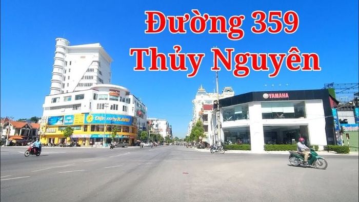 Đường tỉnh 359 là tuyến giao thông huyết mạch quan trọng tại ngã tư Núi Đèo.
