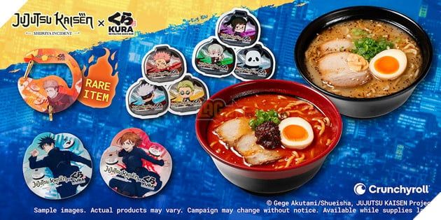 Kura Sushi USA và Jujutsu Kaisen tiếp tục hợp tác lần 2, giới thiệu menu đặc biệt và những món quà tặng giới hạn.