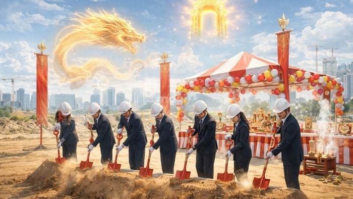 Lễ động thổ là nghi thức xin phép Thổ Địa và các vị Thần linh cai quản đất đai trước khi khởi công.