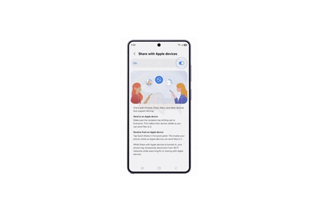 Samsung chính thức tích hợp AirDrop vào Galaxy S26, xóa bỏ rào cản giữa Android và iOS 2