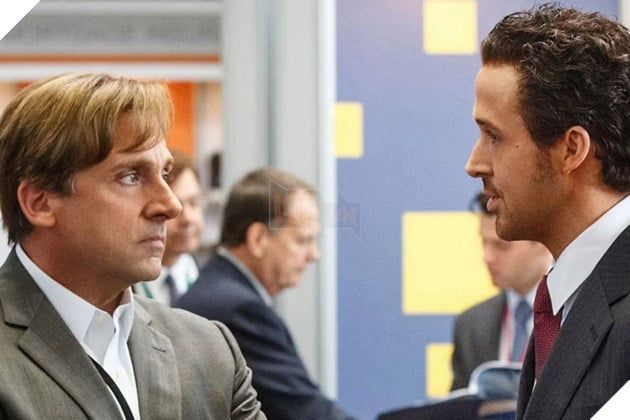 Hình ảnh của Steve Carell và Ryan Gosling trong bộ phim The Big Short.