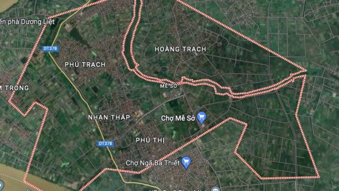 Khu đô thị Mễ Sở có quy mô lớn và ấn tượng