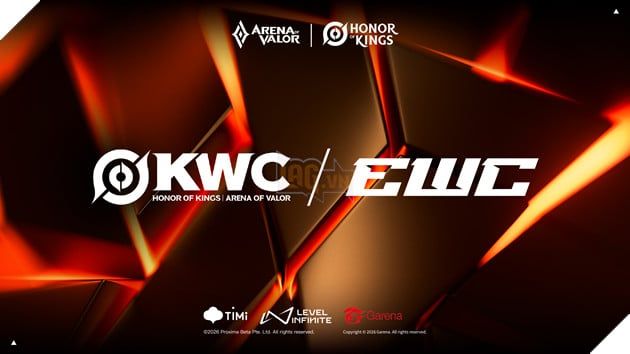Garena Liên Quân Mobile chính thức góp mặt trong sự kiện hợp tác đặc biệt với Honor of Kings tại 2026 Esports World Cup