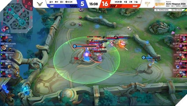 MLBB: Saigon Phantom Vượt Qua The Vicious, Đảm Bảo Cơ Hội Đại Diện Esports Việt Nam Tại ASIAD 2026