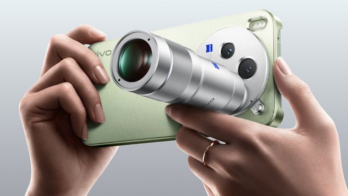 Ống kính tele 200MP của vivo X500 Pro Max hứa hẹn mang lại khả năng zoom ảnh cực kỳ sắc nét.