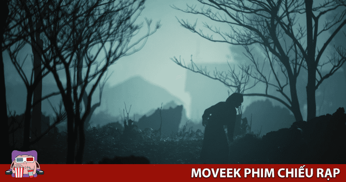 Phí Phông: Quỷ Máu Rừng Thiêng tạo nên một không gian u ám, đậm chất ma mị và đầy huyền bí, đưa người xem vào thế giới đầy cạm bẫy và bóng tối.