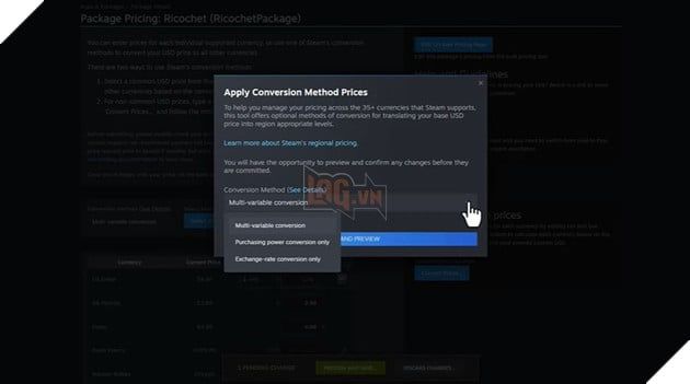 Steam chính thức đưa ra giải pháp cho vấn đề chênh lệch giá vùng 2