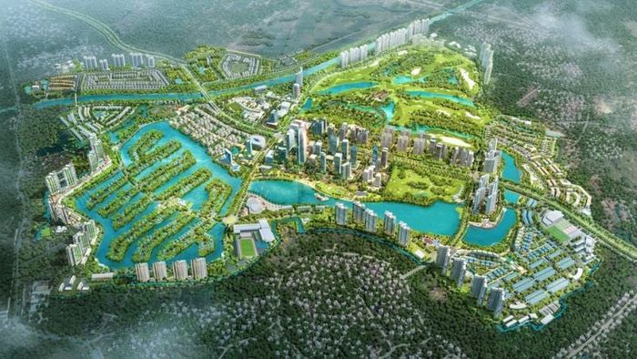 Khu đô thị Ecopark tại huyện Văn Giang, tỉnh Hưng Yên