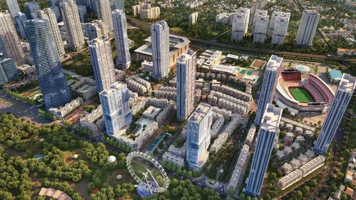 The Manor Central Park tọa lạc tại cửa ngõ phía Tây Nam của Thủ đô Hà Nội