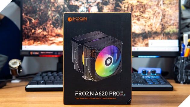 Đánh giá tản nhiệt ID-Cooling Frozn A620 PRO SE: Khi tản khí dưới 1 triệu đồng đánh bại cả tản nước AIO về hiệu suất