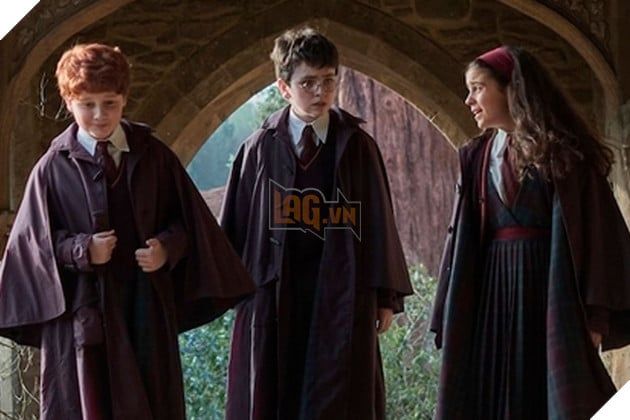 Hình ảnh về dàn diễn viên trong series phim Harry Potter của HBO.