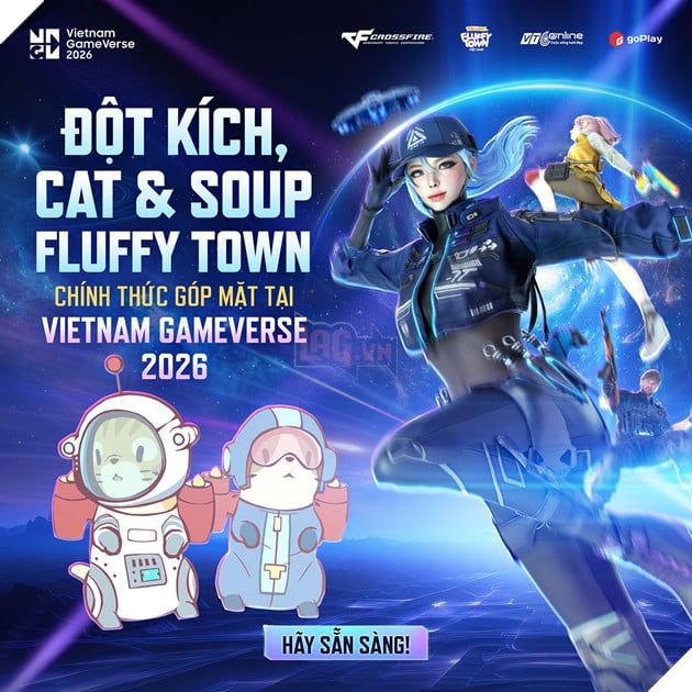 Tham Gia Vietnam Gameverse 2026, Goplay Đem Đến Tượng Đài Đột Kích Và Làn Gió Mới Cats & Soup 2