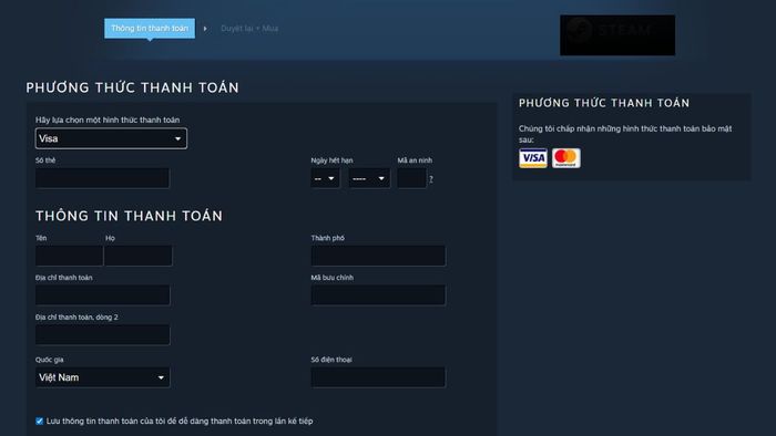 Chọn phương thức thanh toán phù hợp với bạn