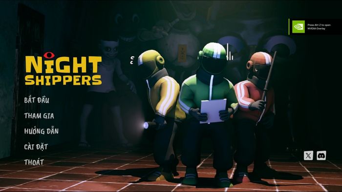 Khởi động và bắt đầu chơi game