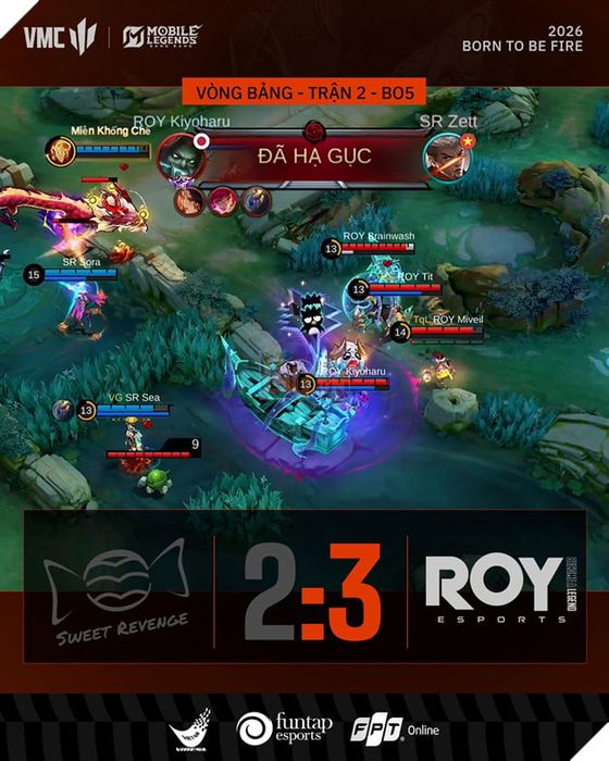 VMC Mùa Xuân 2026 Tuần 1: Saigon Phantom Dẫn Đầu BXH, Tiến Tới Playoffs 2