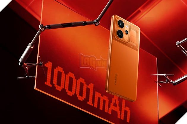 realme P4 Power là chiếc smartphone đầu tiên tại Việt Nam trang bị viên pin 10001 mAh