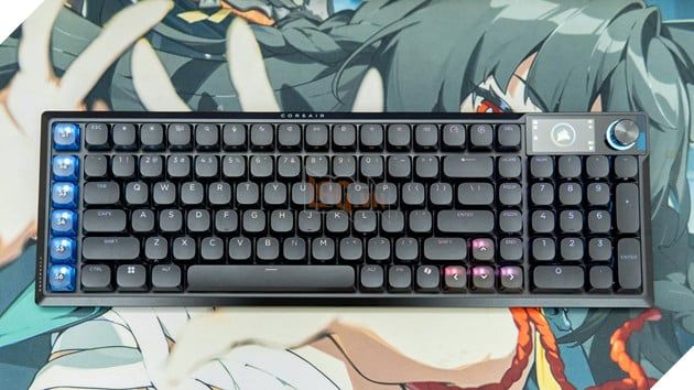 Corsair Vanguard Air 99 Wireless: Bàn phím 8.000Hz tích hợp Stream Deck, all-in-one cho game thủ và streamer 16