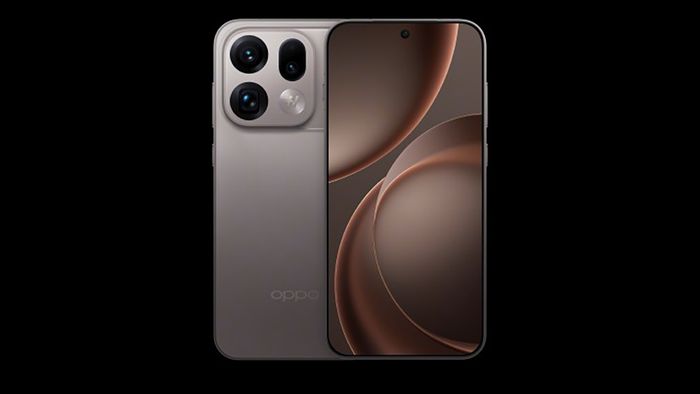 Phiên bản màu titan của OPPO Find X9s Pro với thiết kế mạnh mẽ và sang trọng