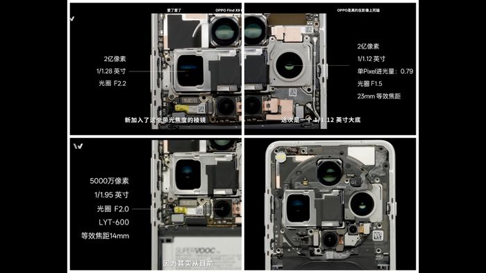 Cảm biến zoom quang học 3x trên OPPO Find X9 Ultra vượt trội hơn cả cảm biến chính 1x của Galaxy S26 Ultra.