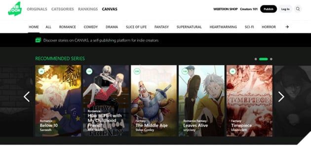 WEBTOON giới thiệu CANVAS phiên bản hợp nhất, mở rộng thêm nhiều cơ hội phát triển cho creator