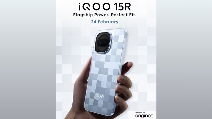 iQOO xác nhận mẫu điện thoại iQOO 15R sẽ chính thức ra mắt tại Ấn Độ vào ngày 24/02/2026.