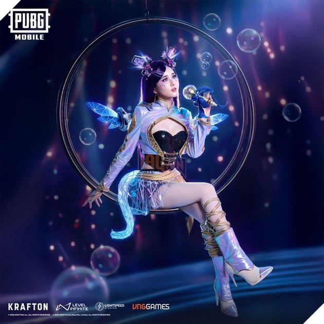 PUBG Mobile hợp tác với streamer Ms Three để ra mắt bộ giáp tối thượng “Thần Tượng Ngân Hà” 2