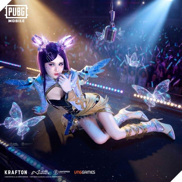 PUBG Mobile hợp tác cùng streamer Ms Three để giới thiệu bộ giáp tối thượng “Thần Tượng Ngân Hà” 3