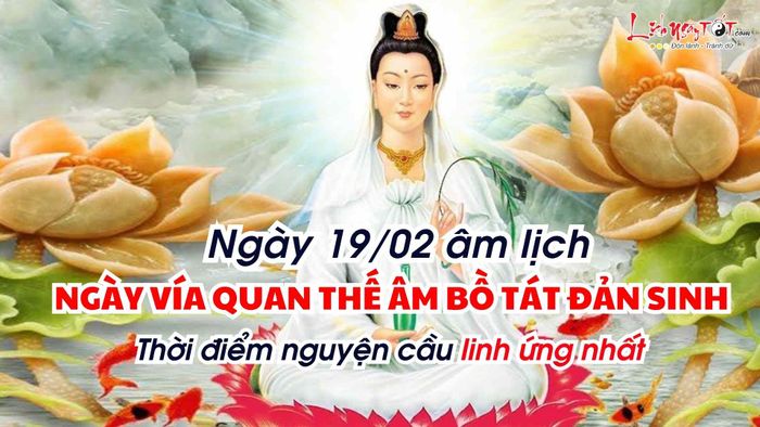 Lễ vật quan trọng trong ngày vía Quán Thế Âm Bồ Tát